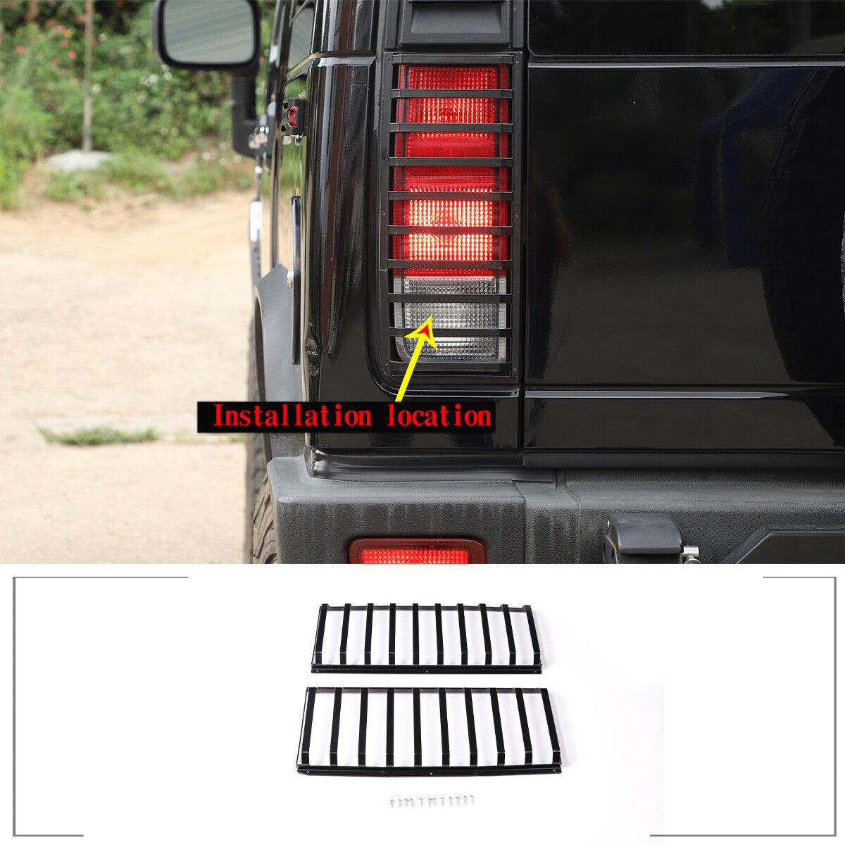 8-piece ABS chrome plated outer door handle cover suitable for Tacoma 2016-2022- v
