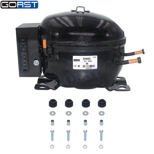 12V/24V DC vehicle-mounted air compressor for refrigerators and freezers, marine use R134a ZH65G Q