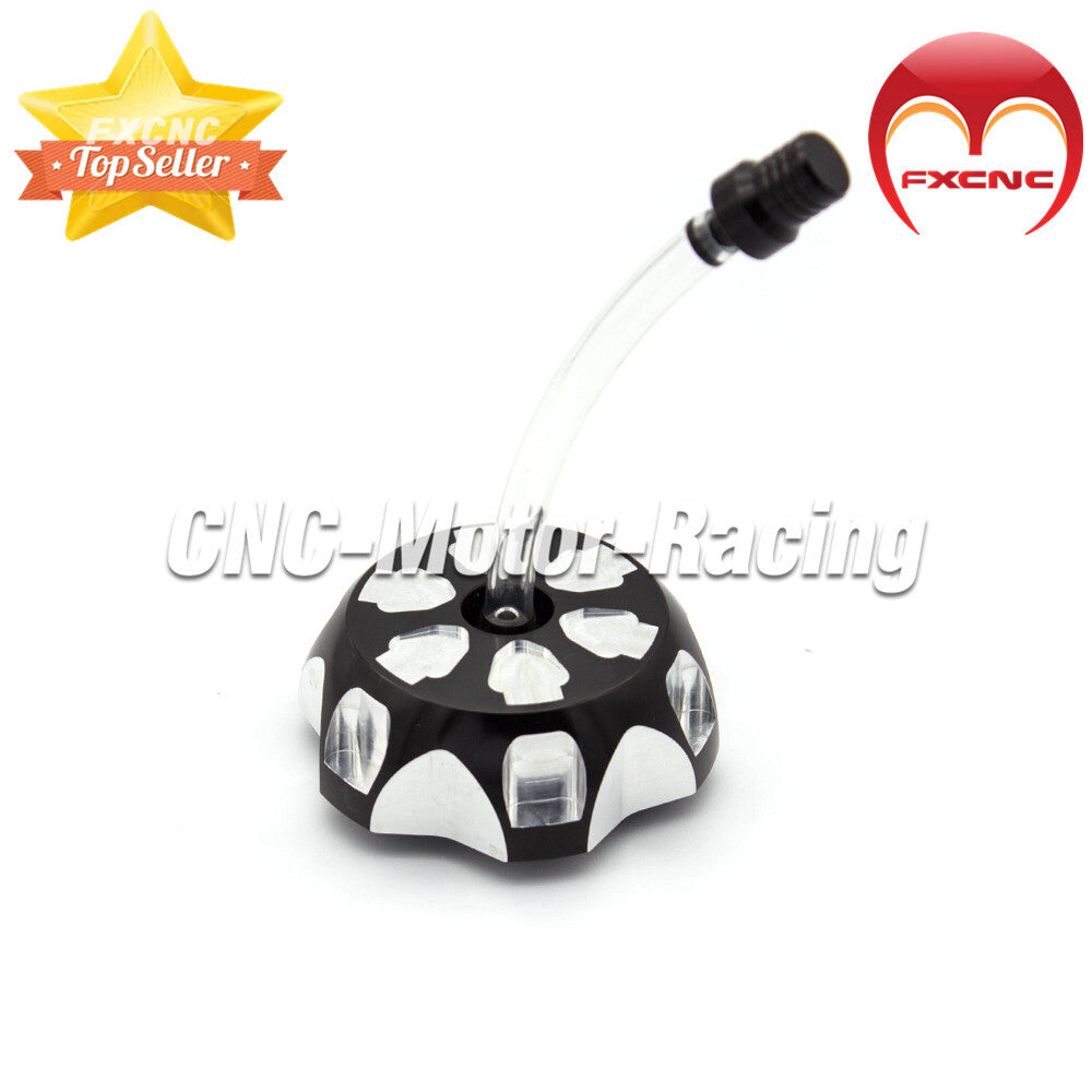 CNC fuel tank cap for gasoline is suitable for Yamaha YFM700 700R 2007-2020.