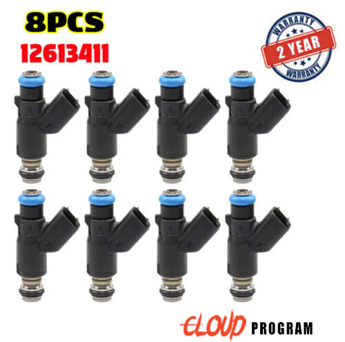 for GMC 2010-2013 Fuel Injector Nozzle 12613411 (8pcs) n