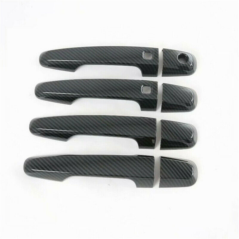 8PCS Door Handle Cover Trim Fit for Mitsubishi Montero / Pajero Sport 2020 2021