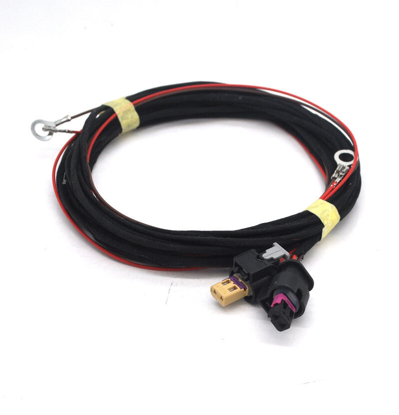 Front led grill emblem light cable adaptor splitter harness for VW for passat b8 mqb v