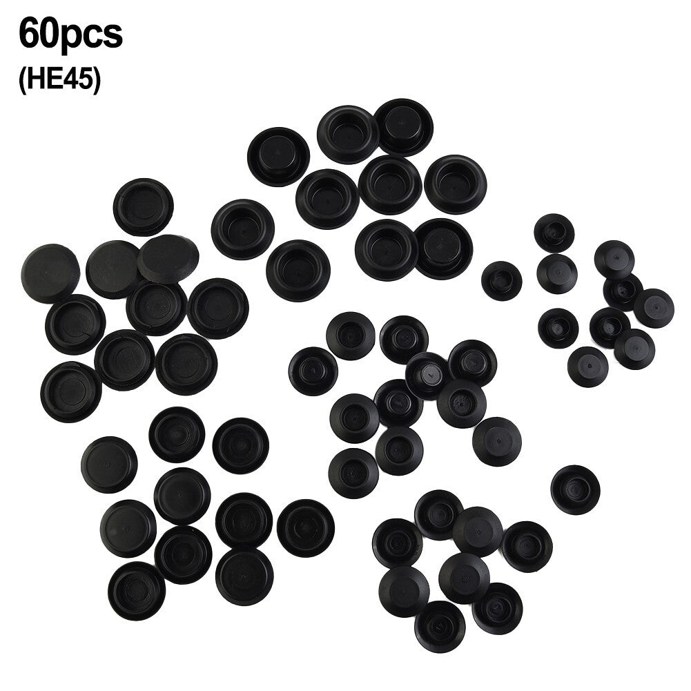 Flush Mount Hole P-lug Assortment 60 Pieces For Car Vehicle Auto Body v
