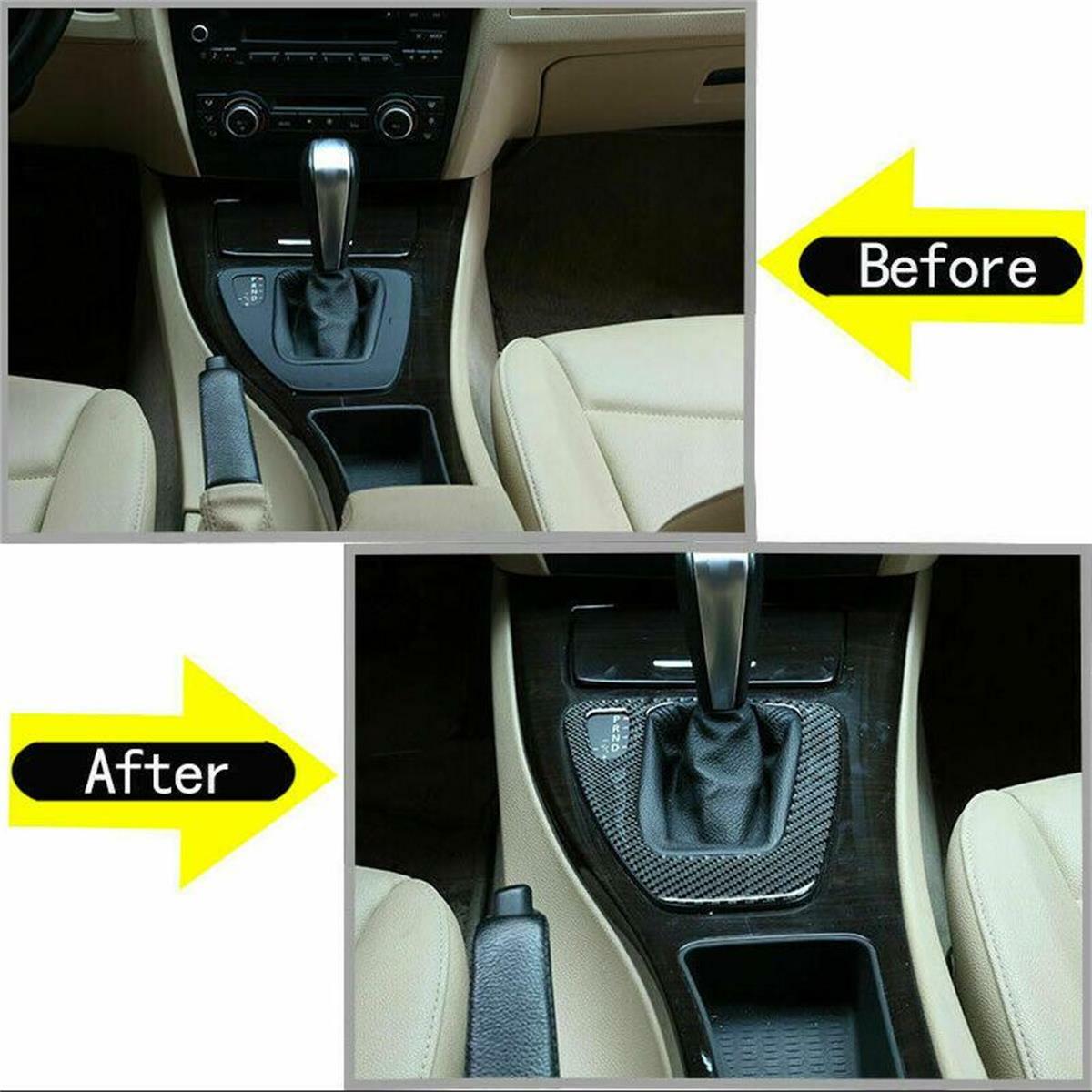 Real Fiber Dashboard Navigation Screen Panel Decal for Tacoma 16-21 - v