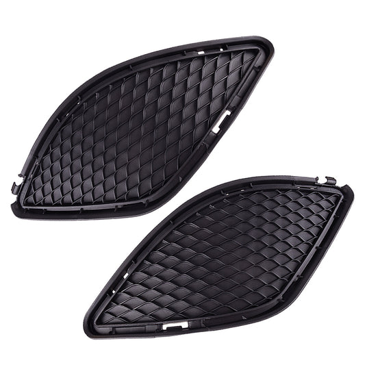 pair of front bumper frame protectors fit CLA-Class 2014-16 Plastic n