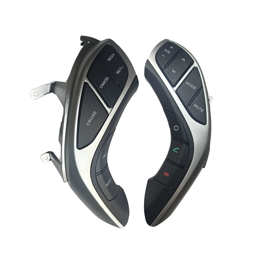 2X Left+Right Steering Wheel Cruise Control Switch for Hyundai for Elantra 2011-2015