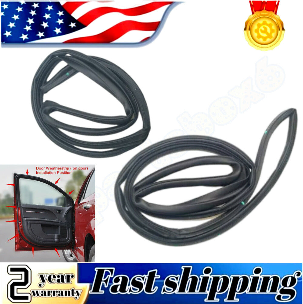 2-piece rear R  L opening Weatherstrip seal, for Honda CR-V 2002-2006