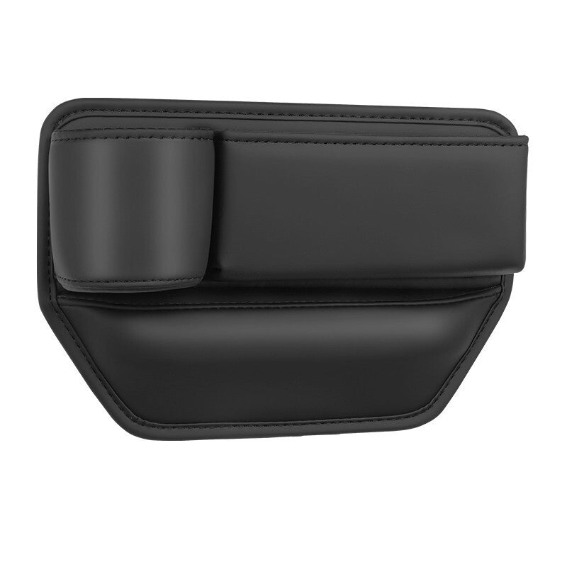 Car for Seat Gap PU Leather Catch Catcher Box Caddy Slit Pocket Storage Organizer
