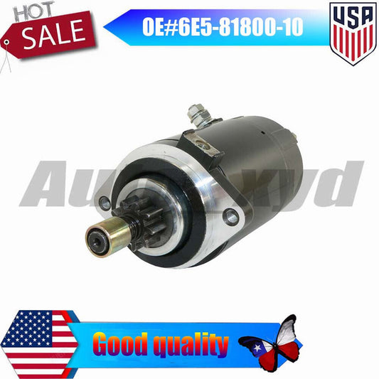 6E5-81800-10 Starter for Yamaha Outboard Motors 6E5-81800-10-00 6E5-81800-11-00 Q