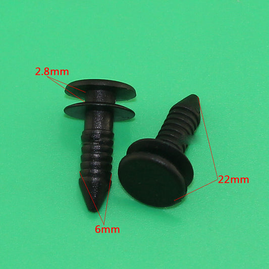 10 Pcs Auto Plastic Rear Door Card Trim Panel Clips for Land Rover Discovery Q