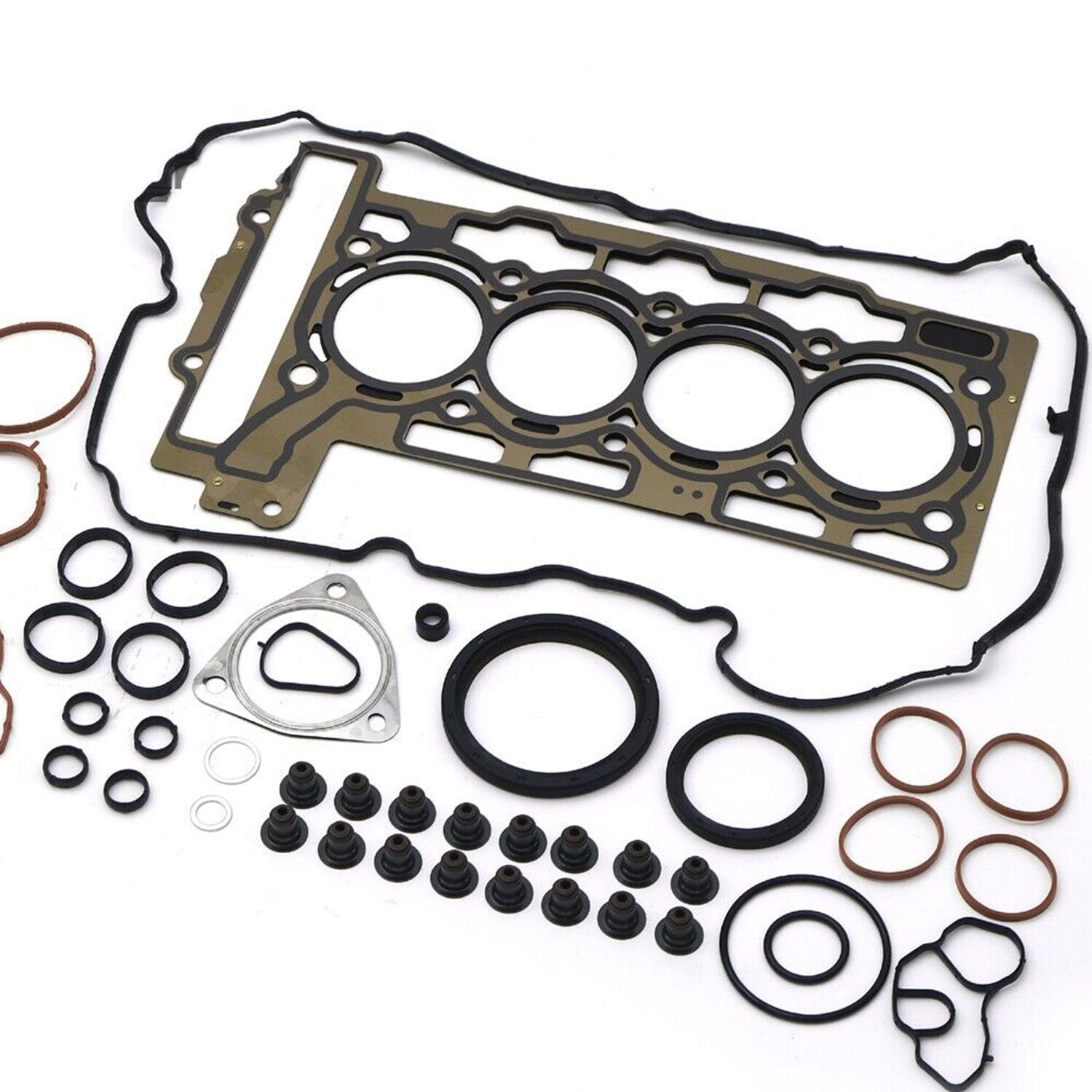 Engine Pistons Gaskets Rebuild Overhaul Kit 11:1 for Mini Cooper R56 N16 N12 1.6