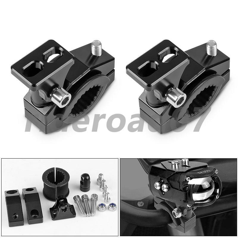Motorcycle Headlight Spotlight Mount Bracket lamp holder support 18-30mm