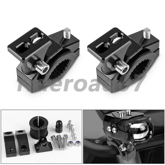 Motorcycle Headlight Spotlight Mount Bracket lamp holder support 18-30mm