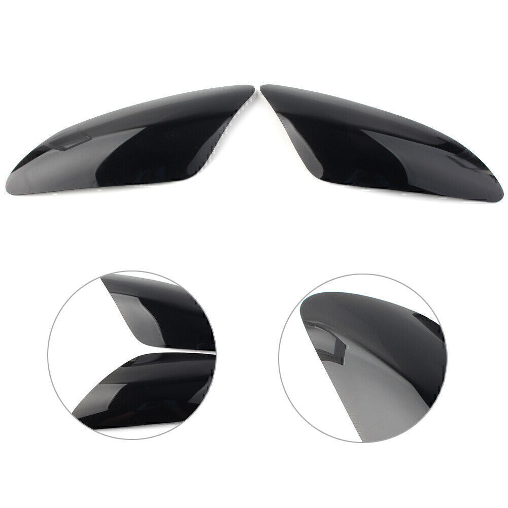 Headlight Lamp Lens Cover Protector Shield Smoke Dark Fit for Yamaha YZF R1 2000-01 Q