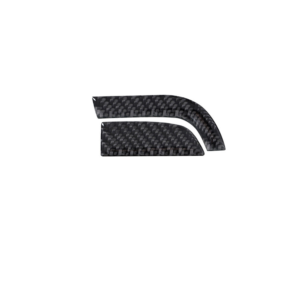 2x carbon fiber driver's side decorative trim for Porsche 718 2016-2022