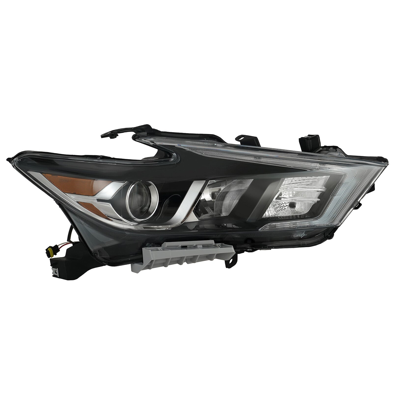 Passenger Headlight Headlamp Right Hand with LED DRL Fits 2016 - 2018 for Maxima- v