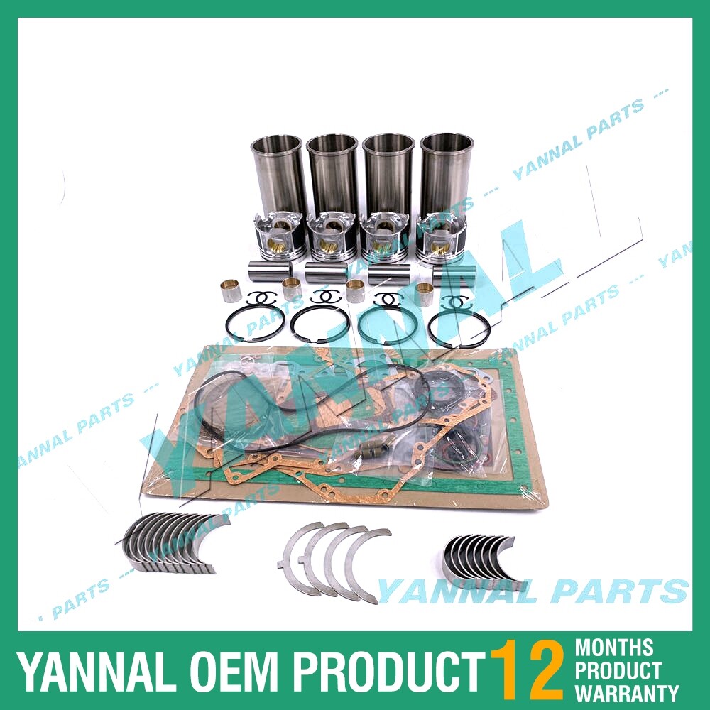 S4F Engine Overhaul and Reconstruction Kit with Shim Bearing Valve for Mitsubishi Engines