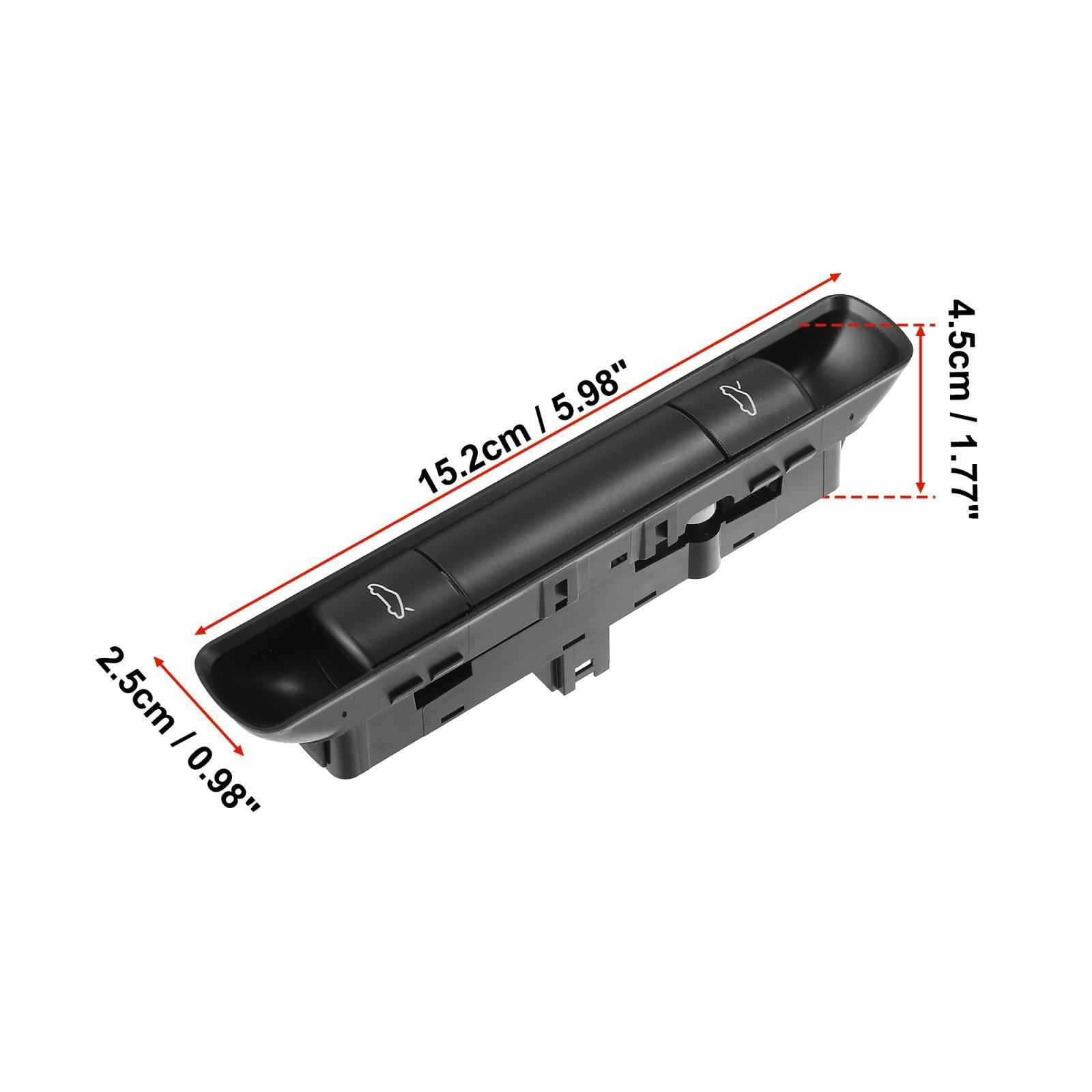 99761310502A05 Car power window switch driver side for 911 2005 - 2013 - n