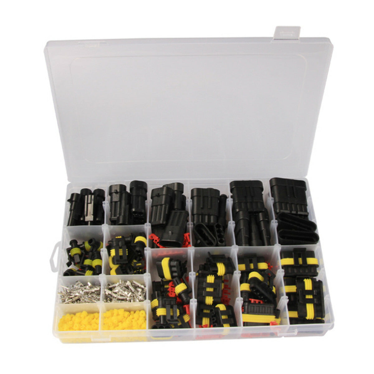 708x Waterproof Car Electrical Connector Terminals Automotive Wire Plug 1-6 Pin