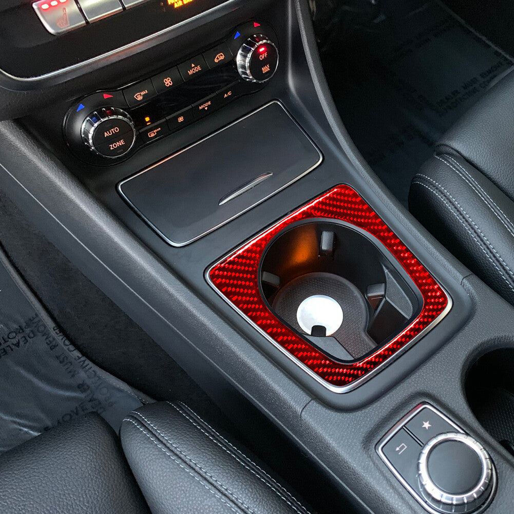 2X Carbon Fiber Side Vent Outlet Cover Trim for Corvette C6 2005-2007 v