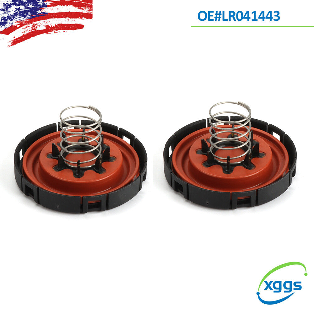 2x Fits 2020 for Land Rover for Range Rover Velar 5.0L LR113201 PCV Valve Cover LR038166 Q