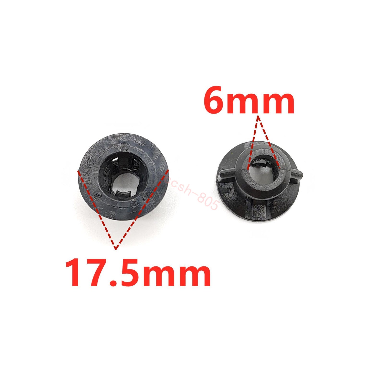 5 Pcs Car Wheel Arch Mudflap Splashguard Trim Fastener Clips for Toyota Q