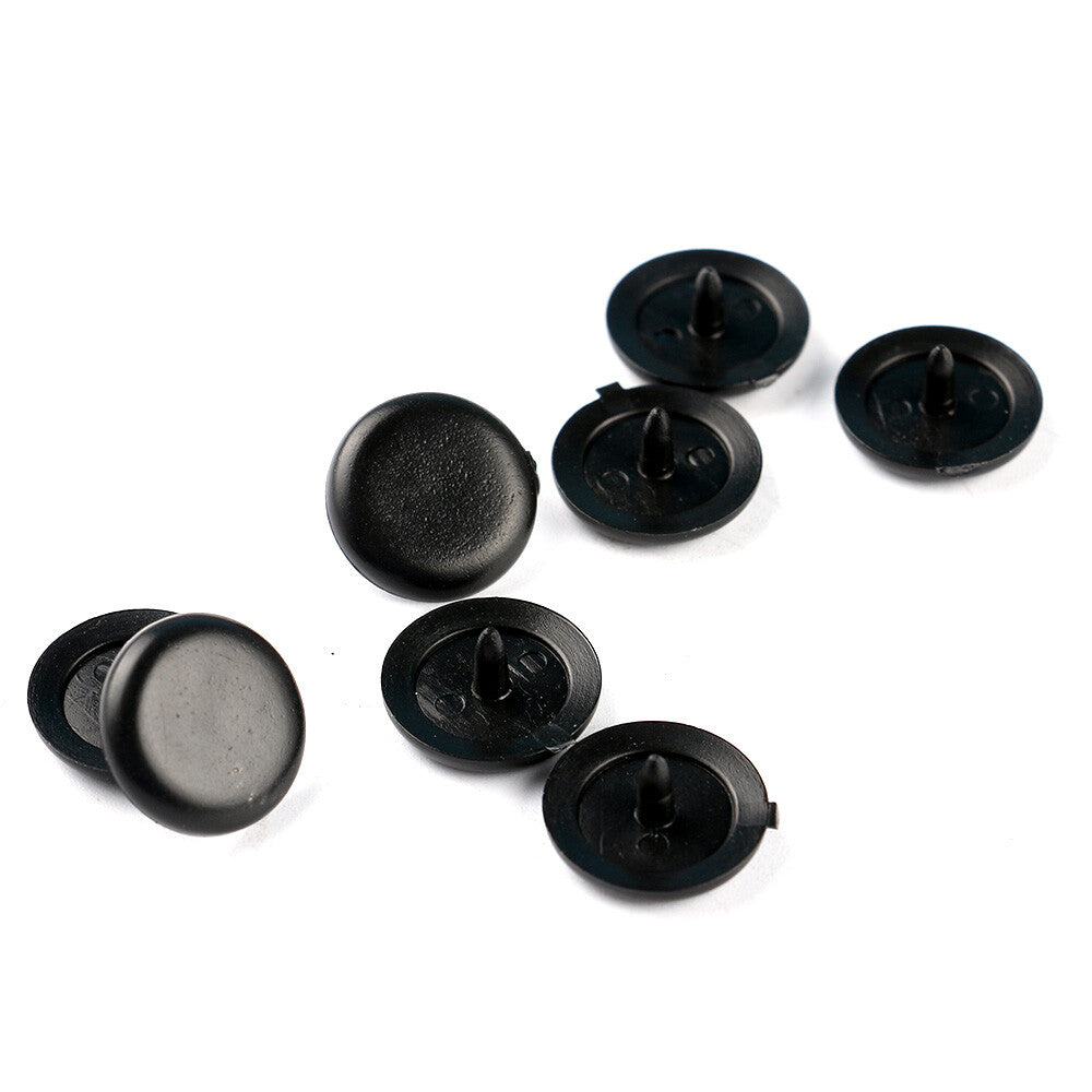 10Pcs for Seat Belt Stop Button Stopper Replacement Black 443857847B4PK Universal Q
