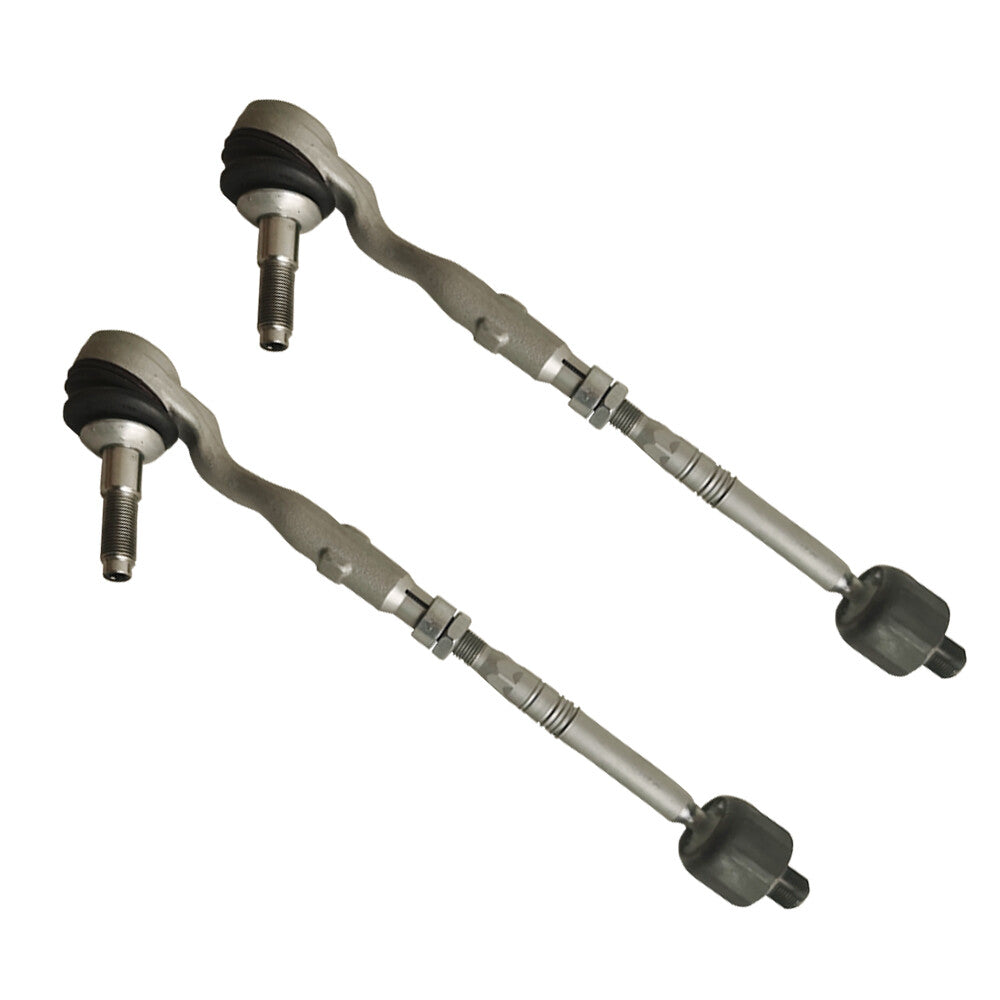 Front Inner Outer Tie Rod Ends 2PCS for BMW 528i 535i 650i M5 32106784716/4719 Q