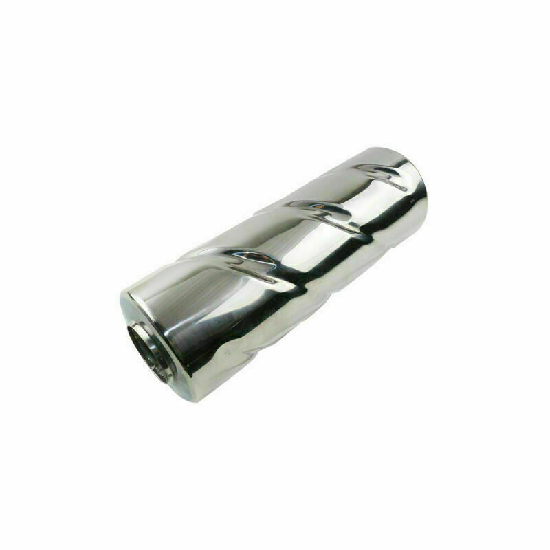 1PC 2.5 ID 2.5 OD Sprial Exhaust Muffler 4 Body Resonator Sliencer