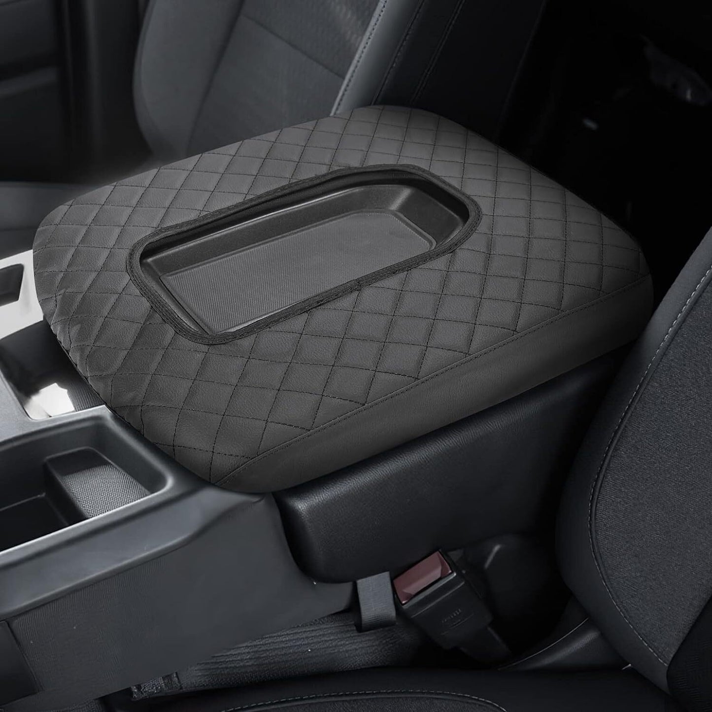 Suitable for 2019-2024 for GMC for Sierra 1500 center console armrest cover cushion - n