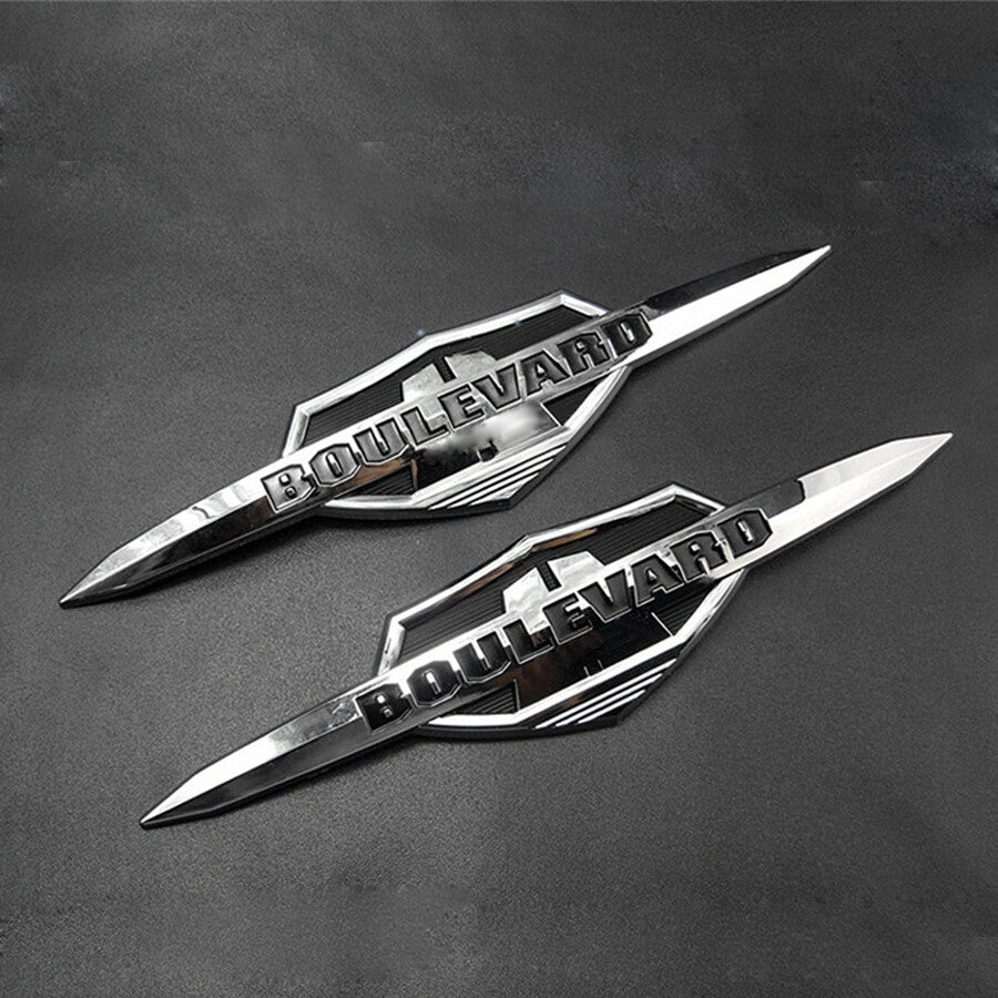 Gas Tank Emblem Badge Decals for Suzuki BOULEVARD C50 M50 C90 M90 C109R M109R Q