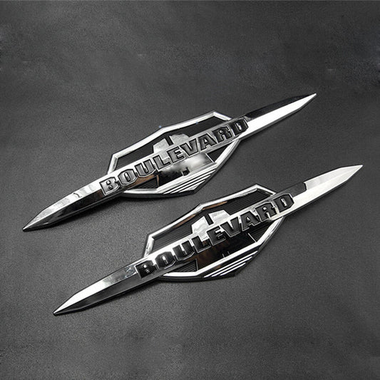 Gas Tank Emblem Badge Decals for Suzuki BOULEVARD C50 M50 C90 M90 C109R M109R Q