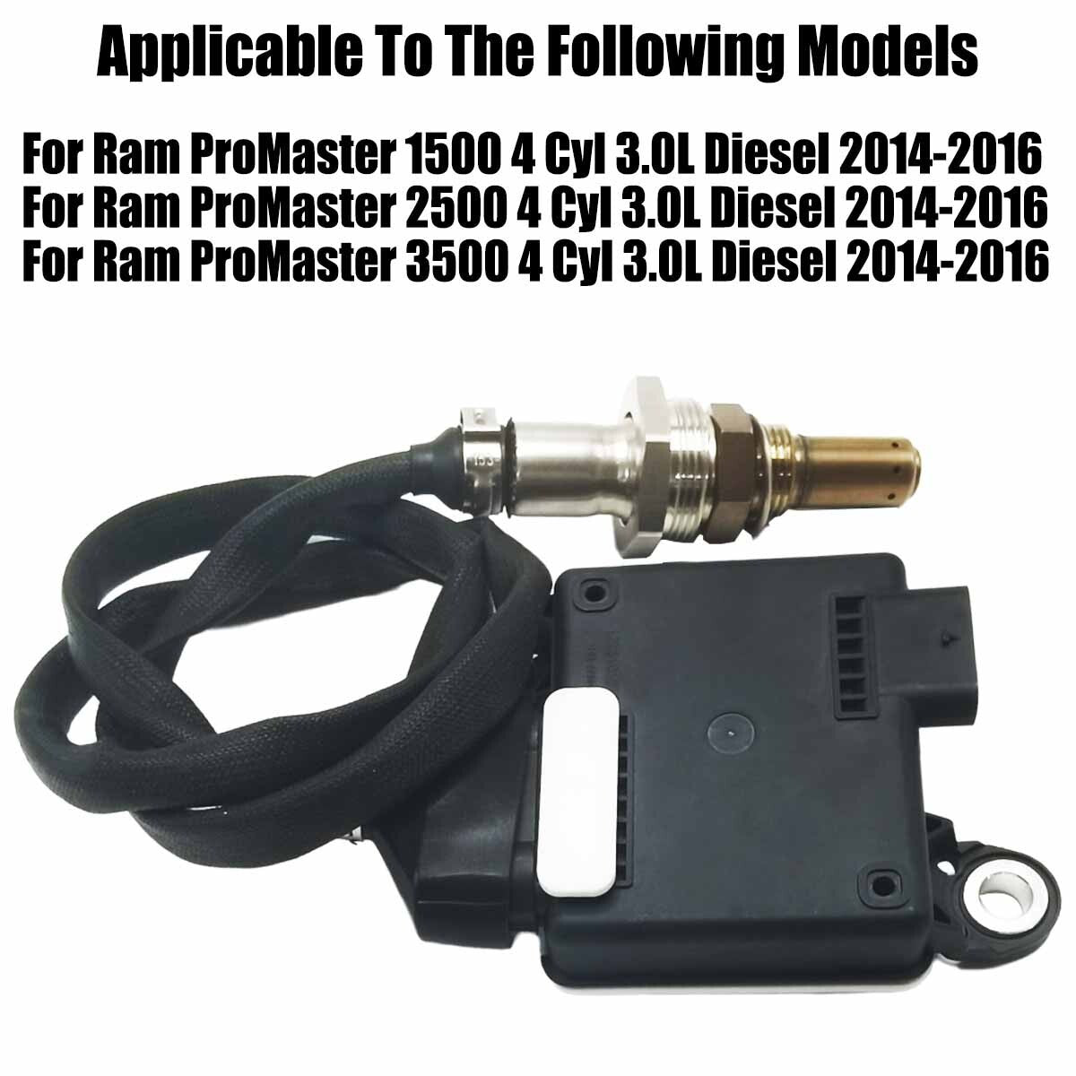 Nitrogen oxide sensor 68171188AA compatible with for RAM 1500, 3.0L, 3.6L, 5.7L, and other capacities. Q