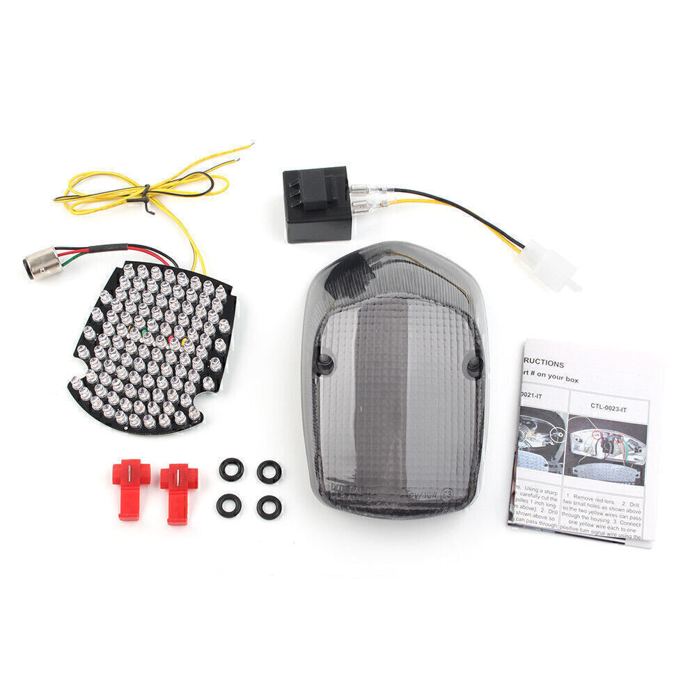 Integrierte Blinker LED R¨¹cklicht f¨¹r for HONDA SHADOW ACE 750  AERO SABER Motorrad
