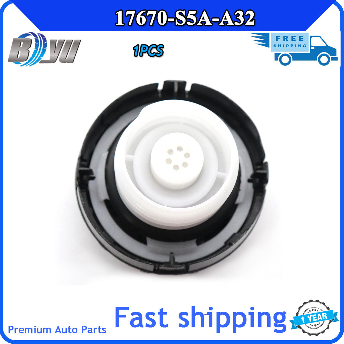 Gasoline fuel filler cap for Honda CR-V for CIVIC 2002, 2003, and 2004 models, model number 17670-S5A-A32. CN