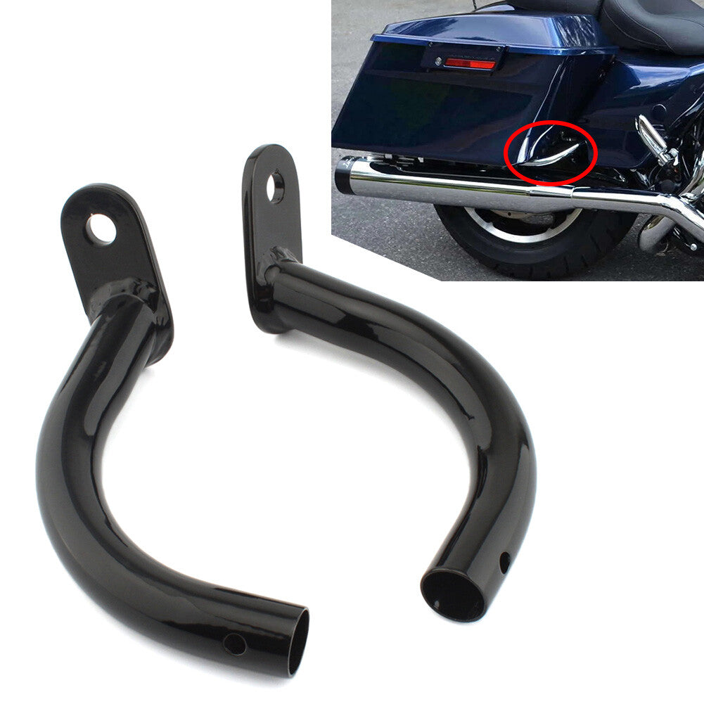Saddlebag Guard Eliminator Bracket Support FIT for Harley FLHR Road King Glide 93-13 Q