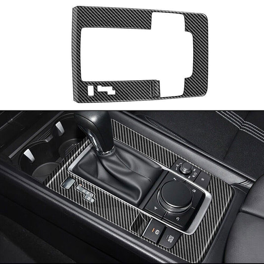 1P for Mazda CX-50 23-25 ABS Carbon Fiber Look Inner Gear Shift Panel Cover Trim