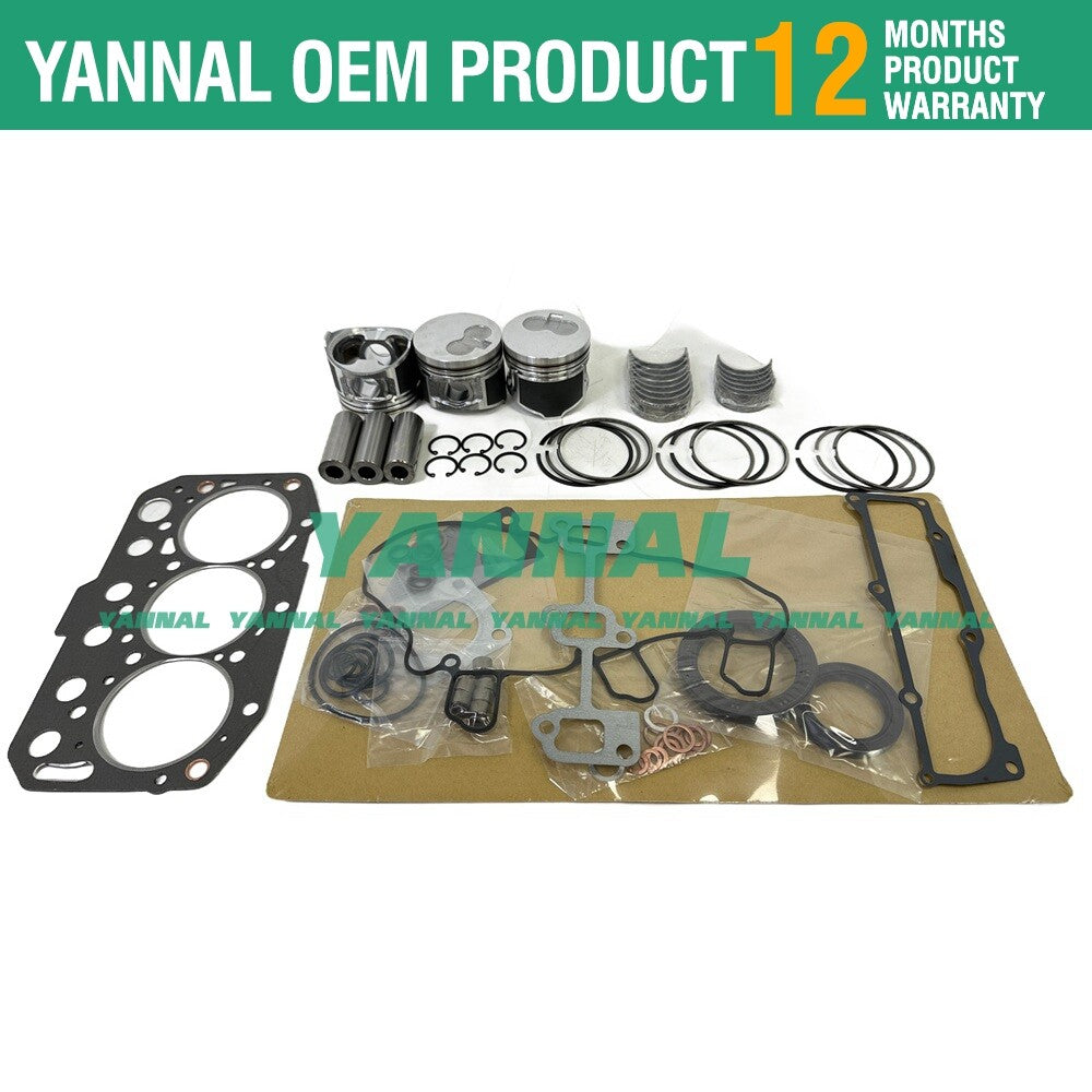 Suitable for TK3.74 and TK374 overhaul recirculation kits, crankshaft connecting rod bearings + gaskets.