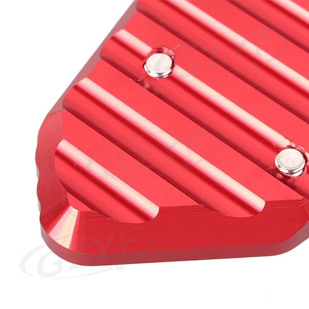 Motorcycle Side Kickstand Pad for BMW F800R 2009-2014 HP2 Sport 2008-2010 Red Q