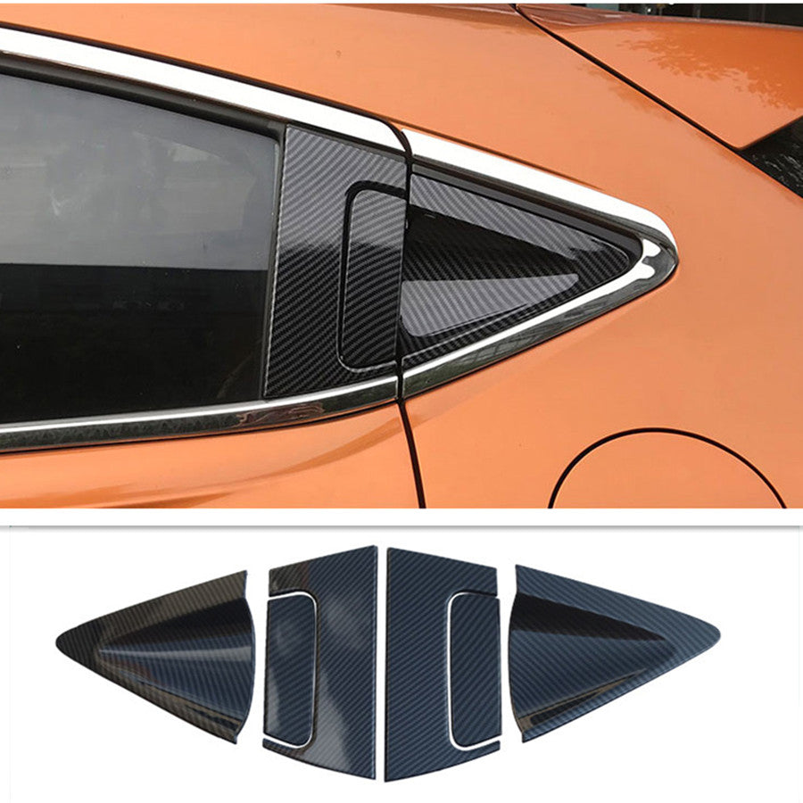 Carbon fiber rear door handle cover trim suitable for Honda HR-V HRV 2016-2021