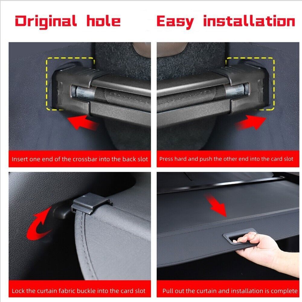 For Equinox 25 REAR TRUNK CARGO LUGGAGE COVER SECURITY SHIELD SHADE B n