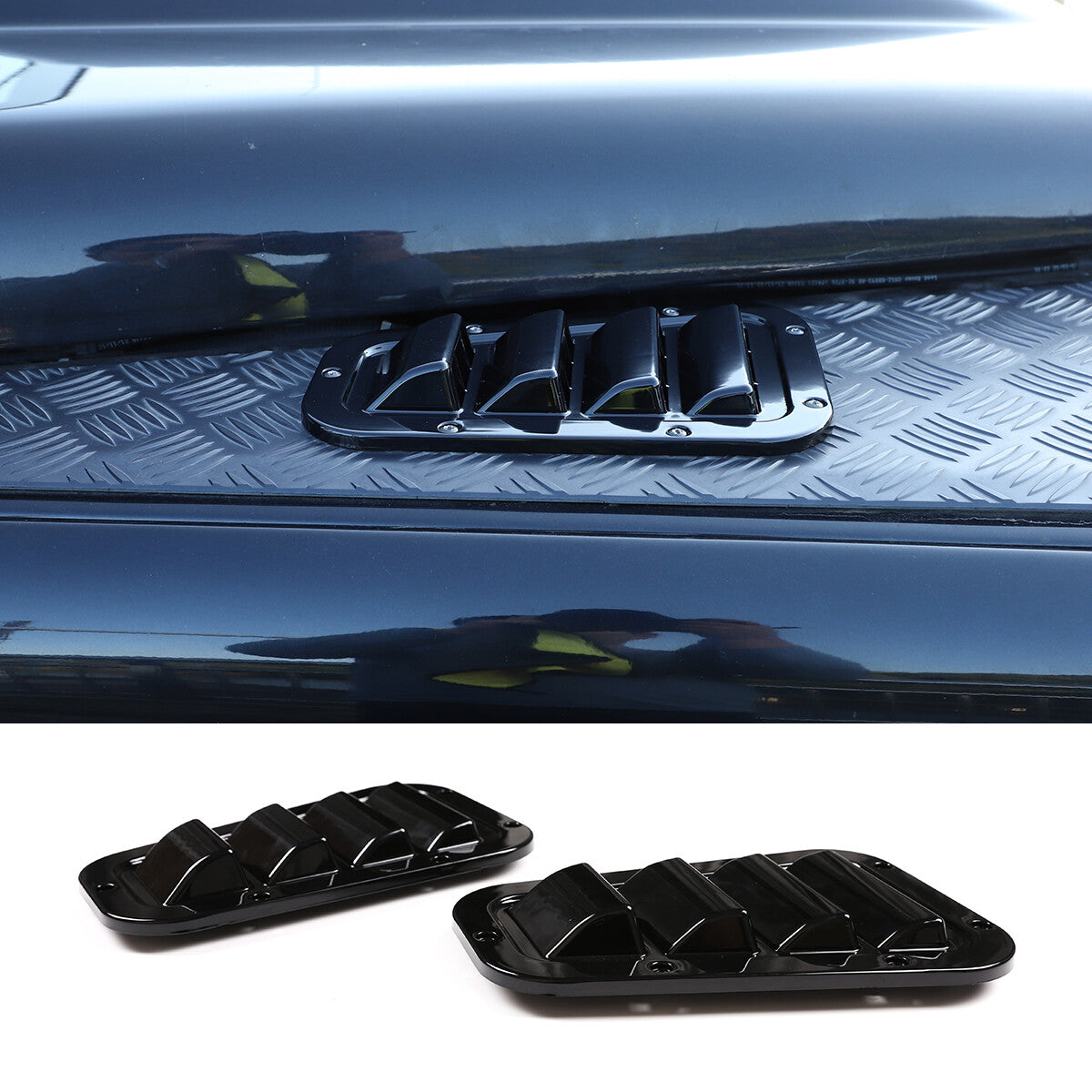 ABS gray high-mount brake light smoke cover for Toyota Tundra 2022