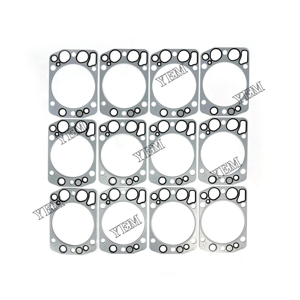 P180 Head Gasket 65.03901-0069 51.03901-0348 Fit For Doosan Engine Head Gasket