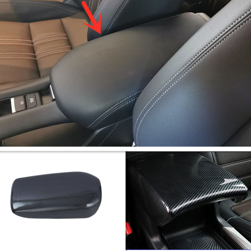 Wood grain Interior door bowl Decor frame trim For Highlander 2014-2019 v