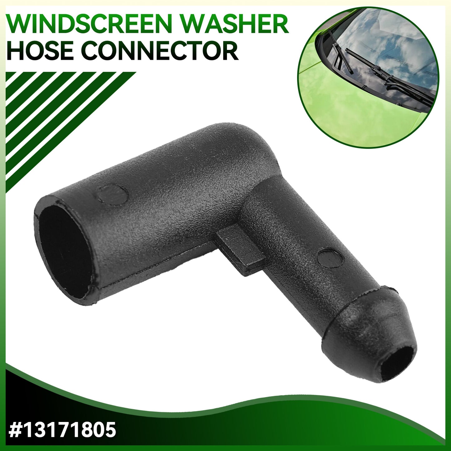 for Opel hose connector windshield washer system valve washer water 13171805 de Q