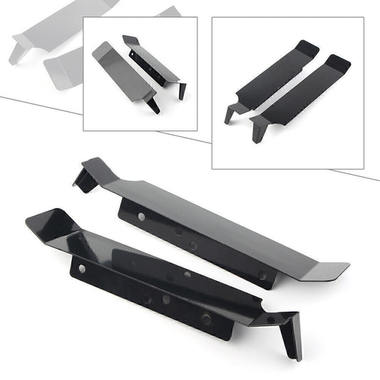 Saddlebag Filler Panels Solid Strips Black Fit for Harley Road King EFI FLHRI FLHR Q