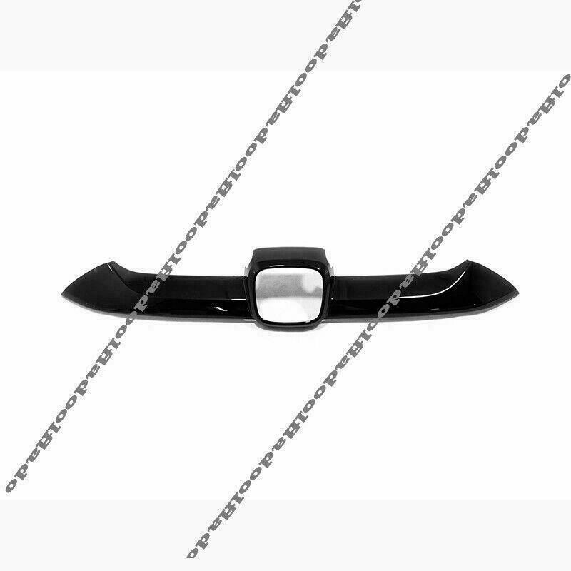 3X Black+Red Head Light  Front Grille Trim Molding for Honda CR-V CRV 2017-2019