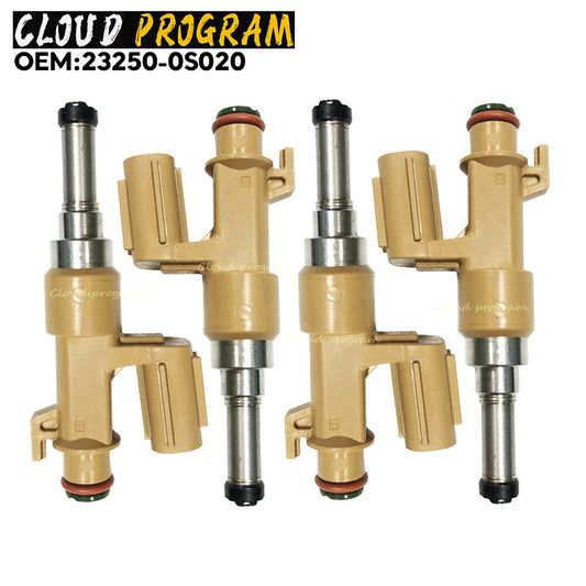 NEW Fuel Injectors for 08-13 for Lexus 4.6L 5.7L V8 23250-0S020 Set of 4 v