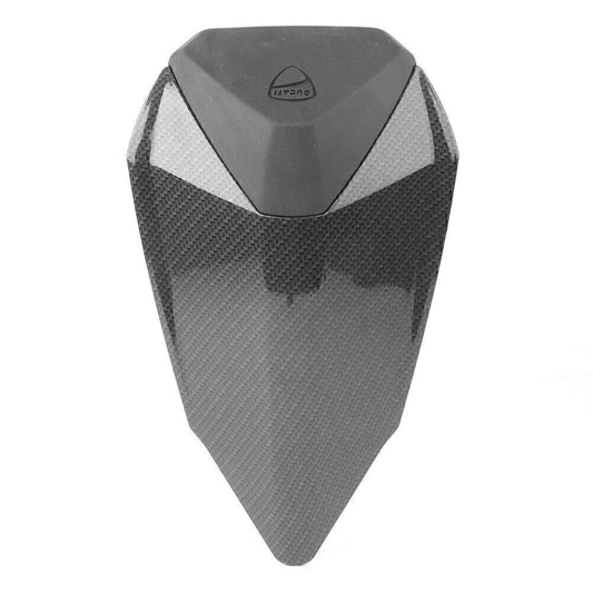 Carbon Fiber Look Rear Pillion for Seat Cover Cowl Fairing Fit for Ducati 1199 2012-2015