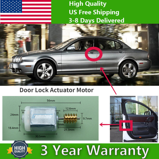 Power Door Lock Actuator Motor for Jaguar XF for Volvo for Land Rover for Mazda for Ford US